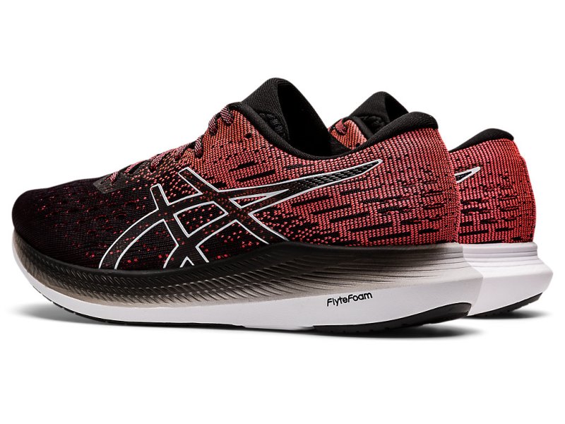 Women's Asics Evoride 2 Running Shoes Black/Blazing Coral Canada | CA8900-970