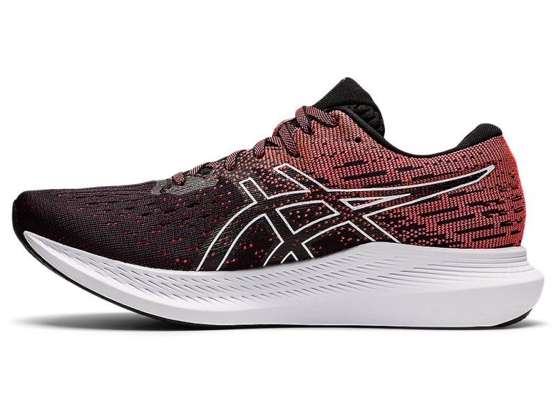 Women's Asics Evoride 2 Running Shoes Black/Blazing Coral Canada | CA8900-970