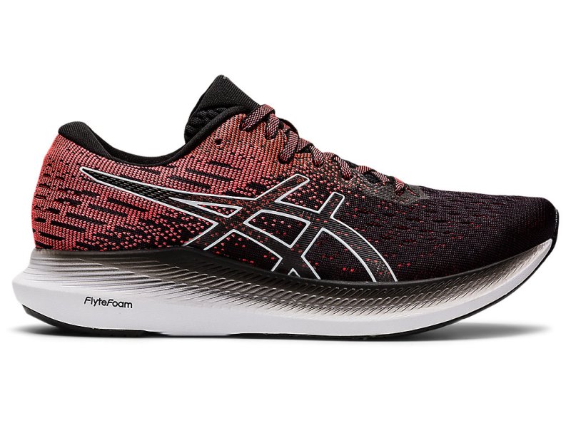 Women\'s Asics Evoride 2 Running Shoes Black/Blazing Coral Canada | CA8900-970