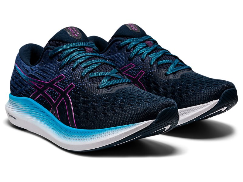 Women's Asics Evoride 2 Running Shoes French Blue/Digital Grape Canada | CA0821-204