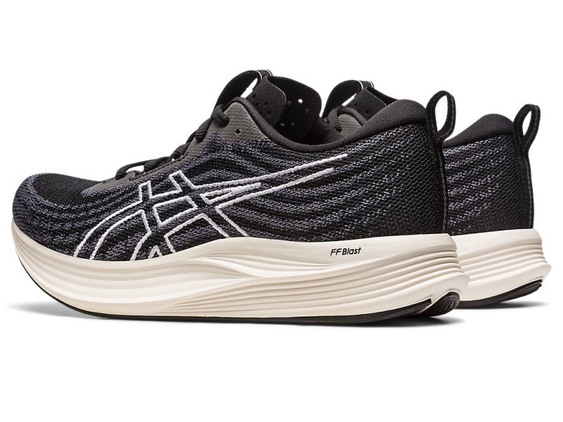 Women's Asics Evoride Speed Running Shoes Black/White Canada | CA3937-496