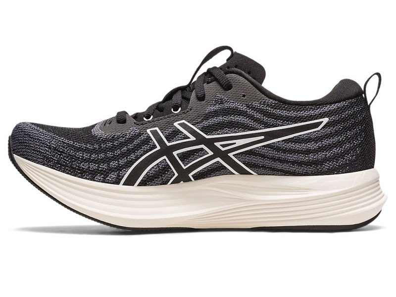 Women's Asics Evoride Speed Running Shoes Black/White Canada | CA3937-496