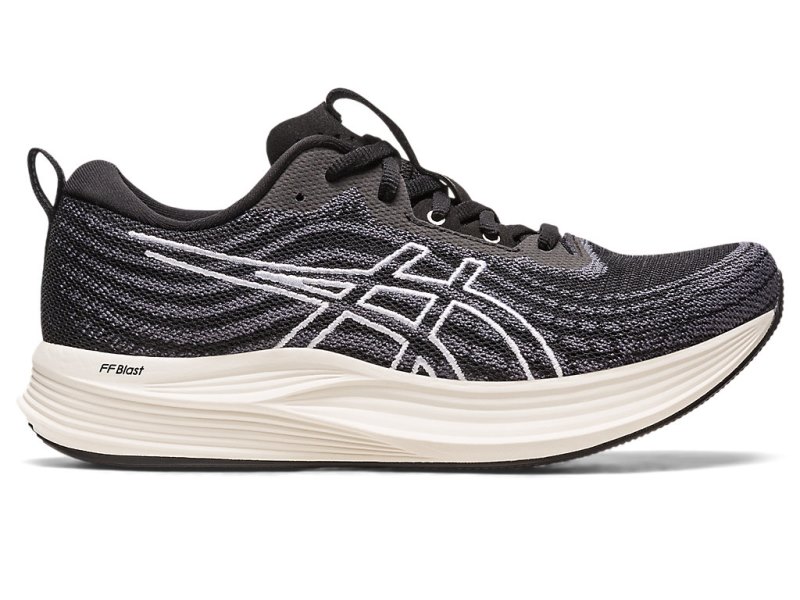 Women\'s Asics Evoride Speed Running Shoes Black/White Canada | CA3937-496