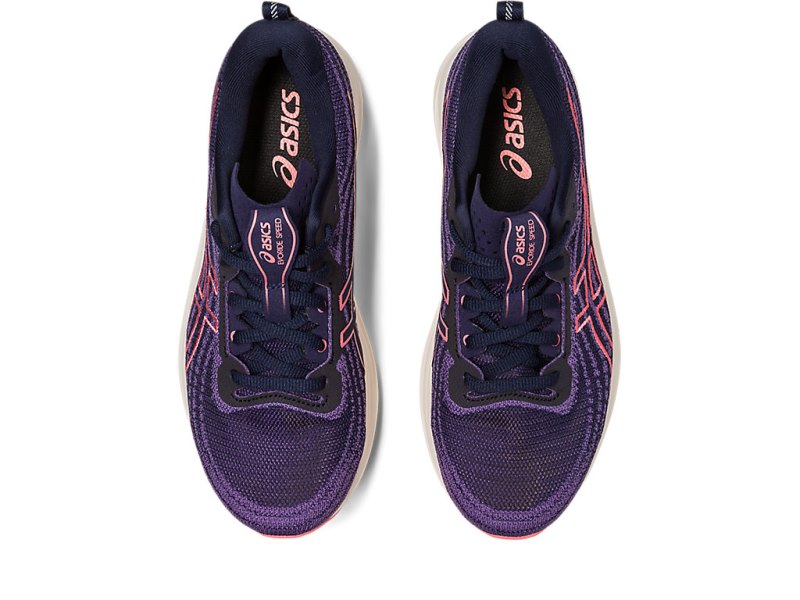 Women's Asics Evoride Speed Running Shoes Midnight/Papaya Canada | CA8888-520