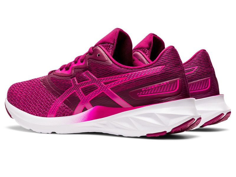 Women's Asics Fuzeblast Running Shoes Fuchsia Red/Pink Glo Canada | CA7927-317