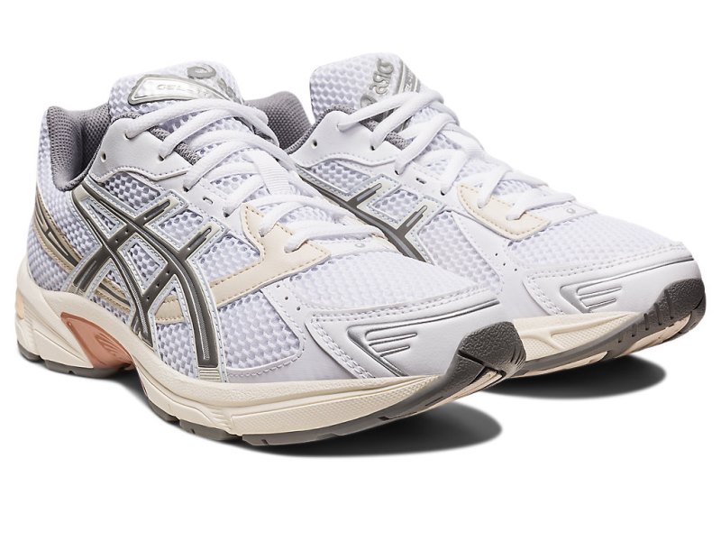 Women's Asics Gel-1130 Sneakers White/Clay Grey Canada | CA2927-509