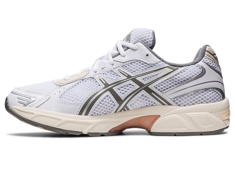 Women's Asics Gel-1130 Sneakers White/Clay Grey Canada | CA2927-509