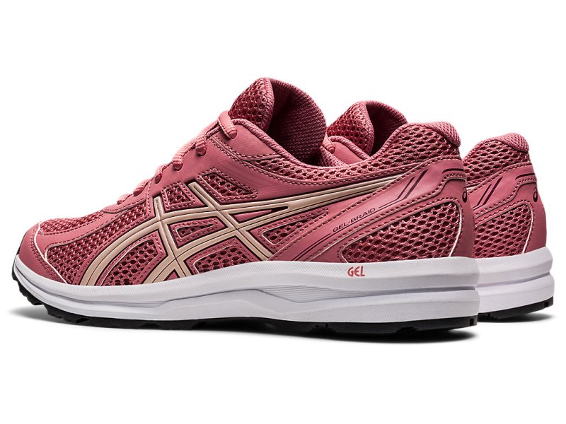 Women's Asics Gel-braid Running Shoes Smokey Rose/Pearl Pink Canada | CA2577-495