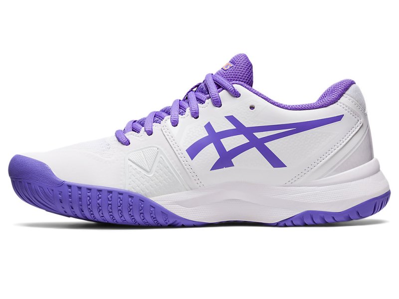 Women's Asics Gel-challenger 13 Tennis Shoes White/Amethyst Canada | CA2550-354