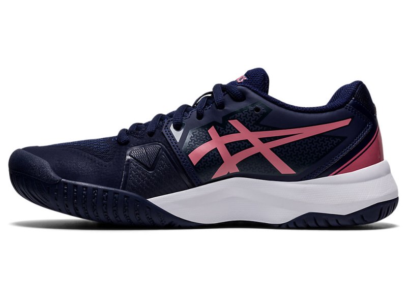 Women's Asics Gel-challenger 13 Tennis Shoes Peacoat/Smokey Rose Canada | CA8700-478