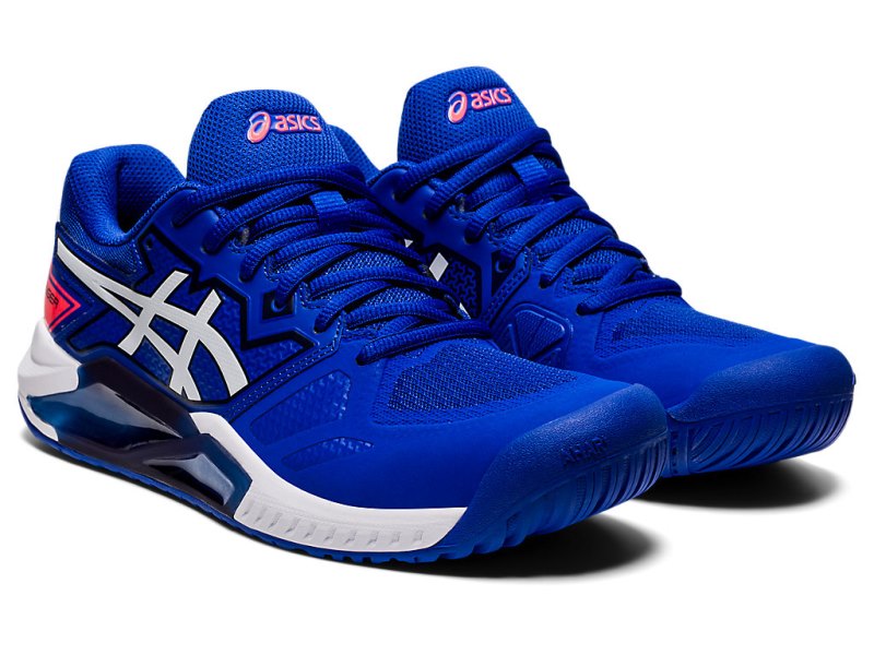 Women's Asics Gel-challenger 13 Tennis Shoes Lapis Lazuli Blue/White Canada | CA9286-730