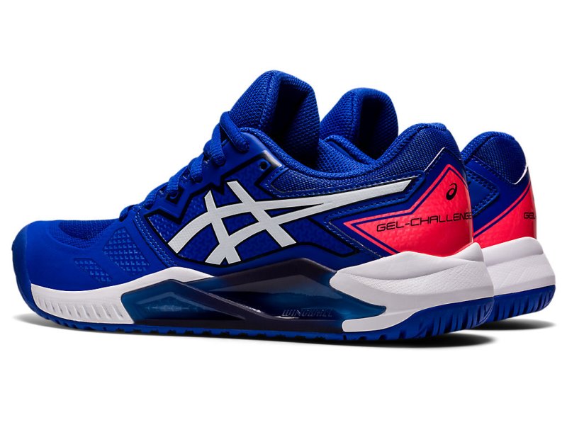 Women's Asics Gel-challenger 13 Tennis Shoes Lapis Lazuli Blue/White Canada | CA9286-730