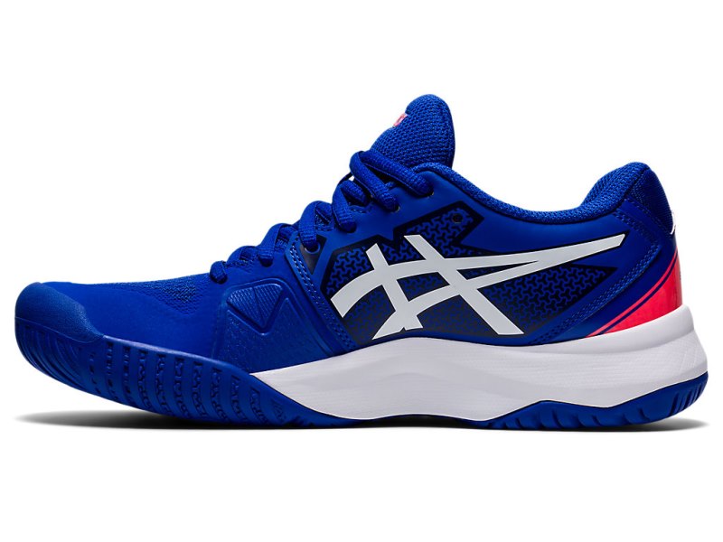 Women's Asics Gel-challenger 13 Tennis Shoes Lapis Lazuli Blue/White Canada | CA9286-730