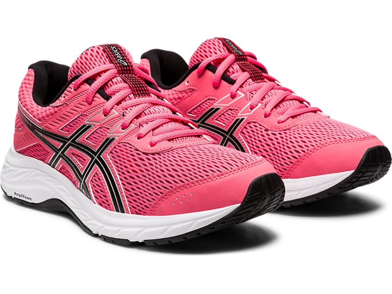 Women's Asics Gel-contend 6 Running Shoes Pink Cameo/Pure Silver Canada | CA9206-038