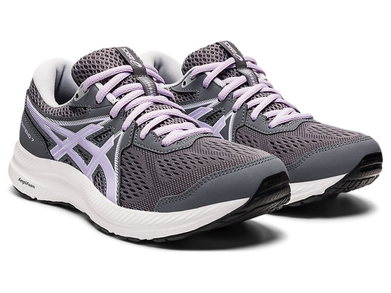 Women's Asics Gel-contend 7 (D) Running Shoes Metropolis/Murasaki Canada | CA0145-208