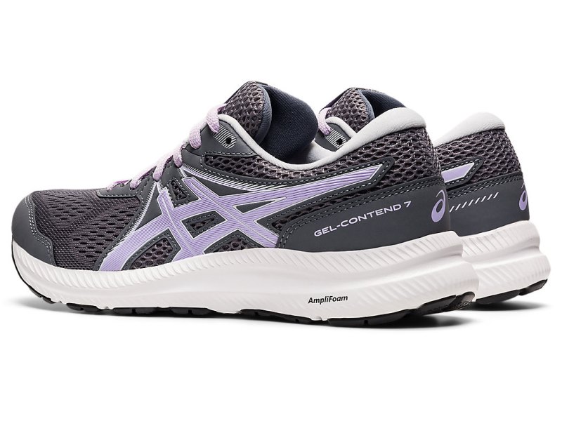 Women's Asics Gel-contend 7 (D) Running Shoes Metropolis/Murasaki Canada | CA0145-208