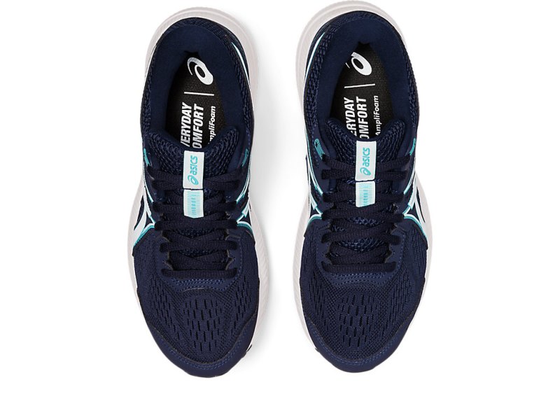 Women's Asics Gel-contend 7 Running Shoes Midnight/Soothing Sea Canada | CA0658-977