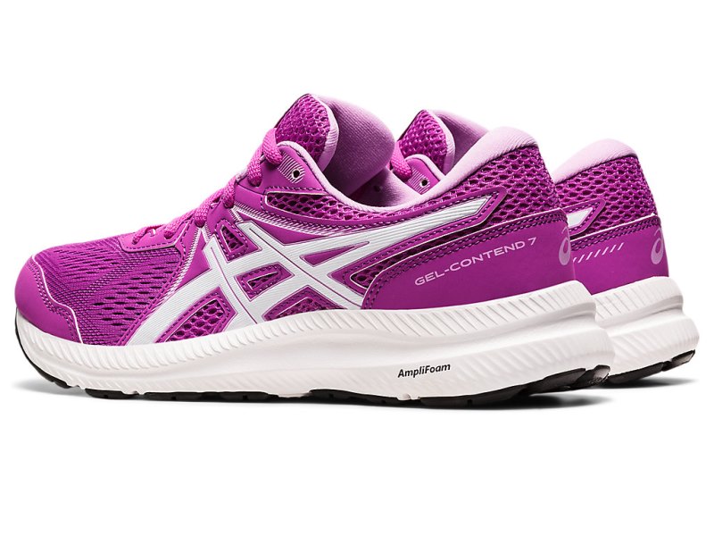 Women's Asics Gel-contend 7 Running Shoes Orchid/White Canada | CA0905-326