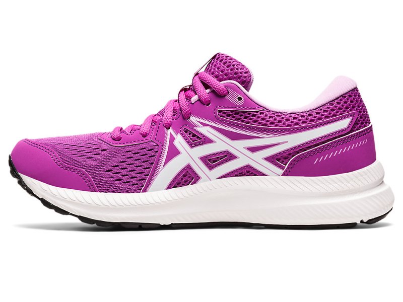 Women's Asics Gel-contend 7 Running Shoes Orchid/White Canada | CA0905-326