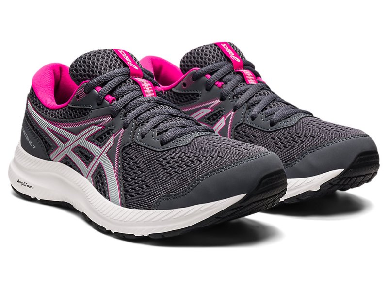 Women's Asics Gel-contend 7 Running Shoes Carrier Grey/Piedmont Grey Canada | CA2672-333