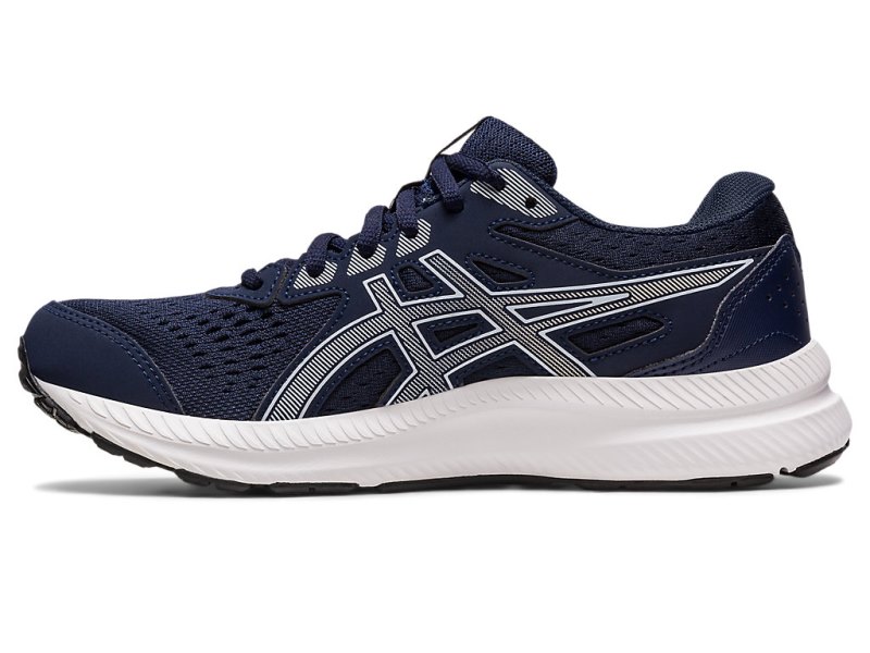 Women's Asics Gel-contend 8 Running Shoes Midnight/Sky Canada | CA7569-404