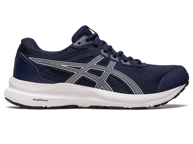 Women\'s Asics Gel-contend 8 Running Shoes Midnight/Sky Canada | CA7569-404