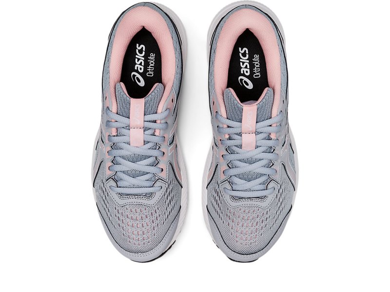 Women's Asics Gel-contend 8 Running Shoes Piedmont Grey/Frosted Rose Canada | CA8457-575