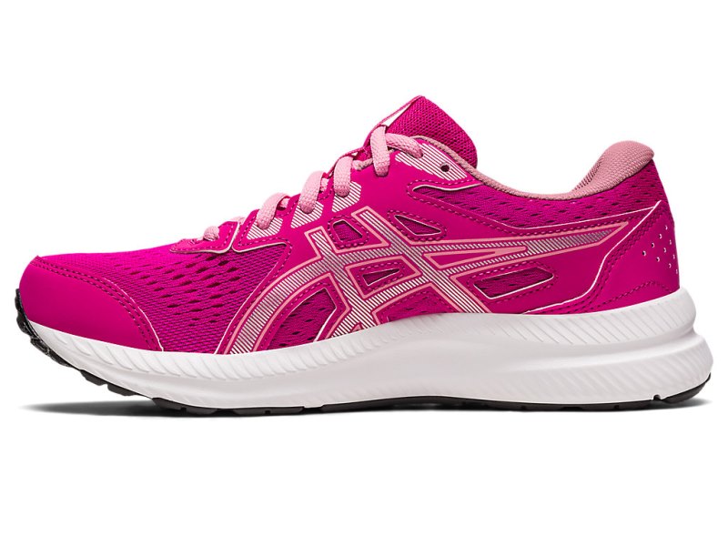 Women's Asics Gel-contend 8 Running Shoes Pink Rave/Pure Silver Canada | CA9488-080