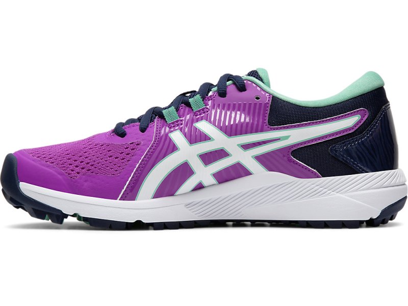 Women's Asics Gel-course Glide Golf Shoes Orchid/White Canada | CA5633-115