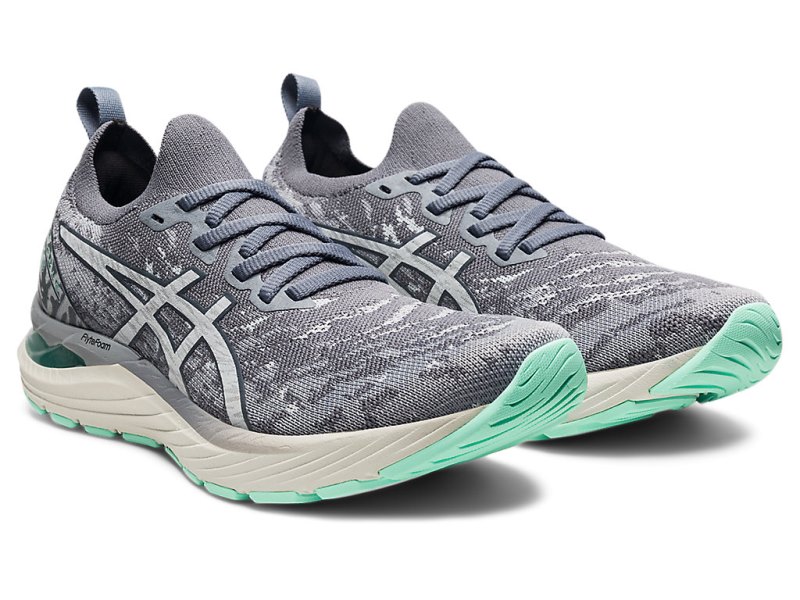 Women's Asics Gel-cumulus 23 Mk Running Shoes Sheet Rock/Piedmont Grey Canada | CA3114-273