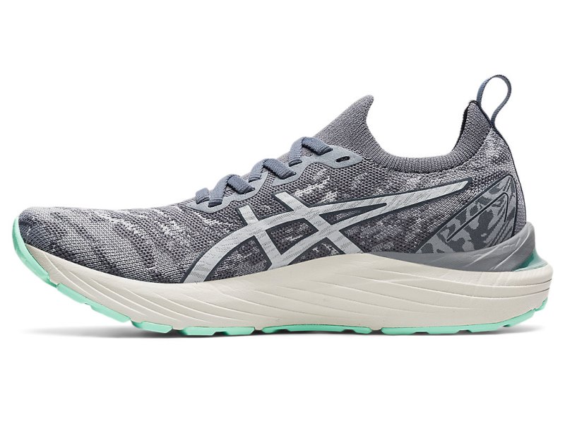 Women's Asics Gel-cumulus 23 Mk Running Shoes Sheet Rock/Piedmont Grey Canada | CA3114-273