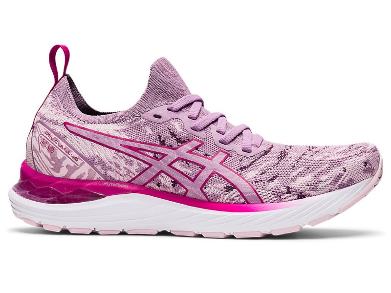 Women\'s Asics Gel-cumulus 23 Mk Running Shoes Barely Rose/Rosequartz Canada | CA3635-493