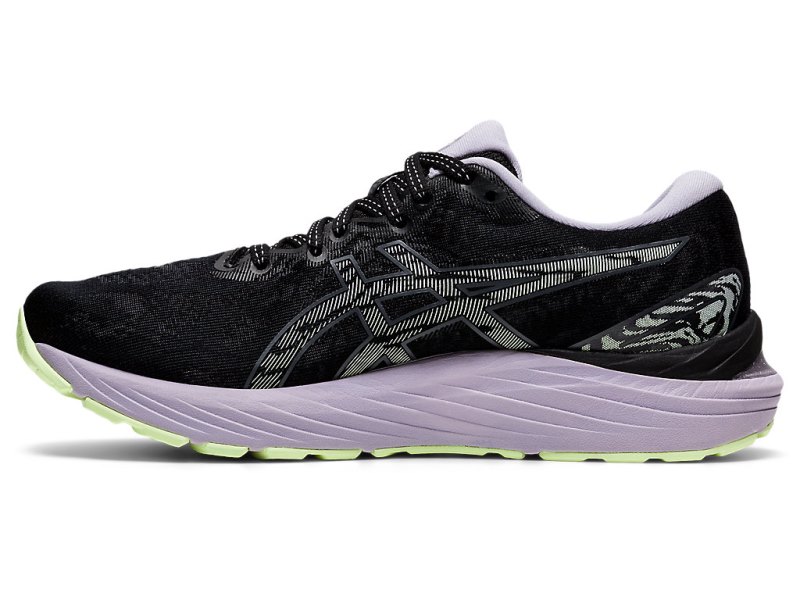 Women's Asics Gel-cumulus 23 Running Shoes Black/Carrier Grey Canada | CA2295-355