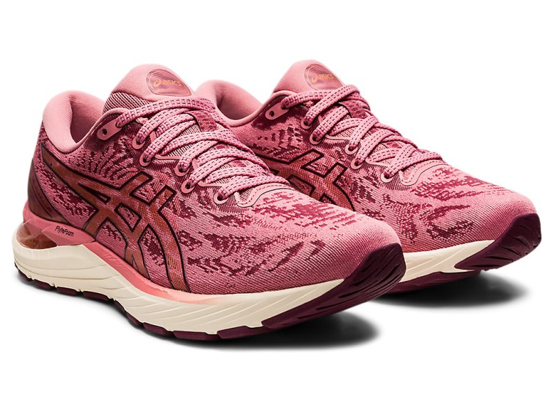 Women's Asics Gel-cumulus 23 Running Shoes Smokey Rose/Deep Mars Canada | CA6466-297