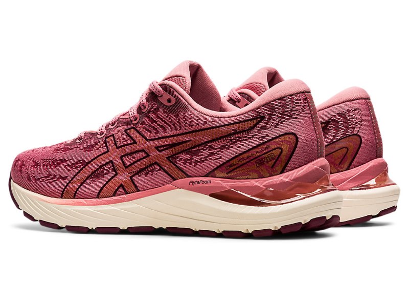 Women's Asics Gel-cumulus 23 Running Shoes Smokey Rose/Deep Mars Canada | CA6466-297