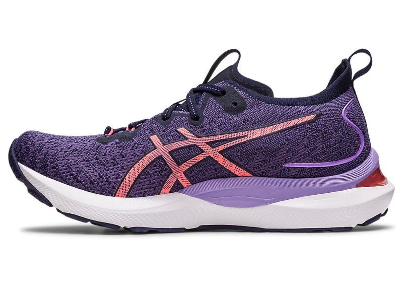 Women's Asics Gel-cumulus 24 Mk Running Shoes Dusty Purple/Papaya Canada | CA9204-484