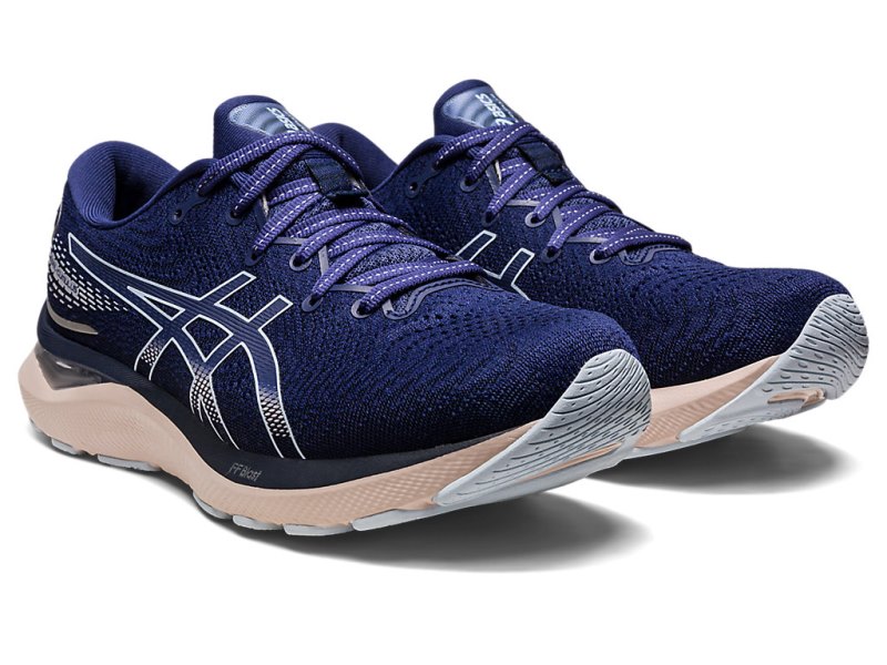 Women's Asics Gel-cumulus 24 Running Shoes Indigo Blue/Sky Canada | CA0114-987