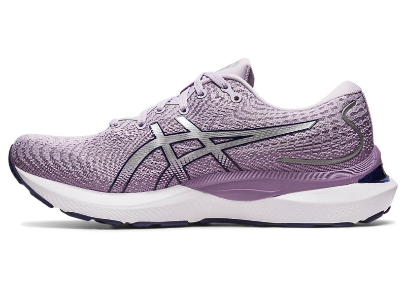 Women's Asics Gel-cumulus 24 Running Shoes Dusk Violet/Pure Silver Canada | CA0604-263