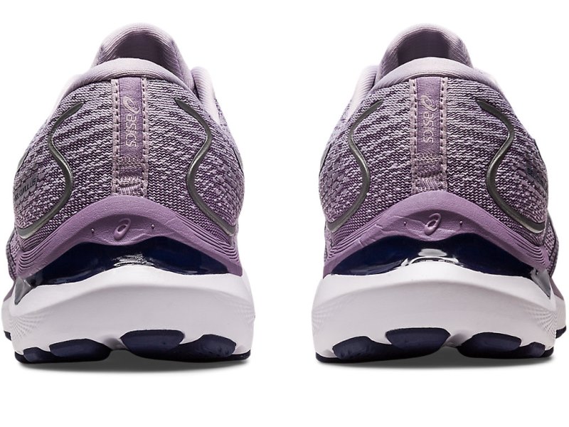 Women's Asics Gel-cumulus 24 Running Shoes Dusk Violet/Pure Silver Canada | CA0604-263