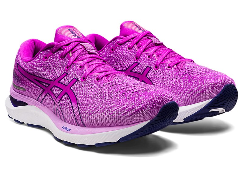 Women's Asics Gel-cumulus 24 Running Shoes Orchid/Dive Blue Canada | CA2234-523