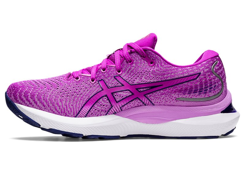 Women's Asics Gel-cumulus 24 Running Shoes Orchid/Dive Blue Canada | CA2234-523