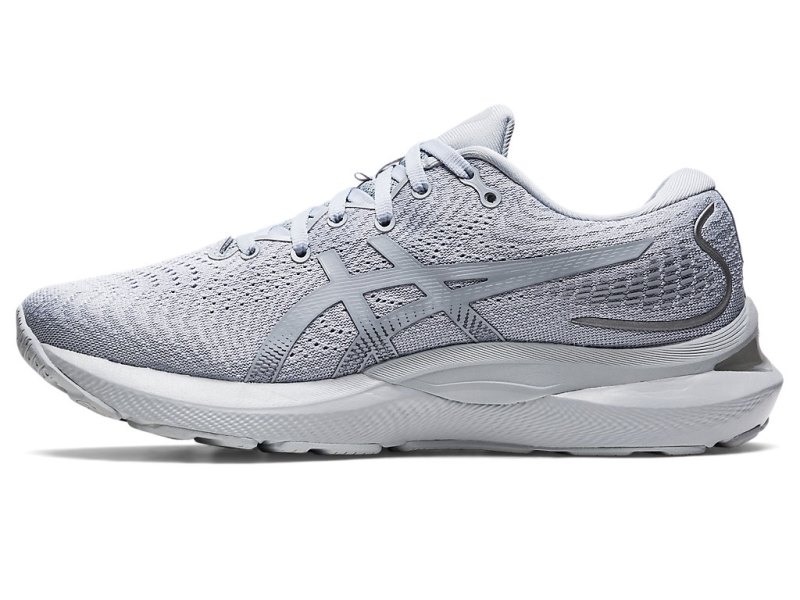 Women's Asics Gel-cumulus 24 Running Shoes Piedmont Grey/Piedmont Grey Canada | CA3327-323