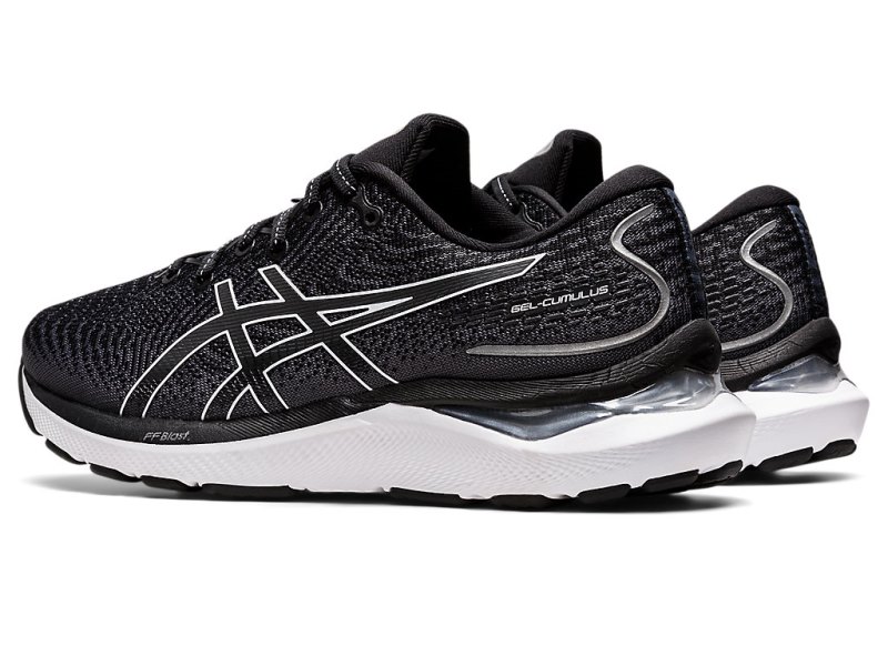 Women's Asics Gel-cumulus 24 Running Shoes Carrier Grey/White Canada | CA6155-478