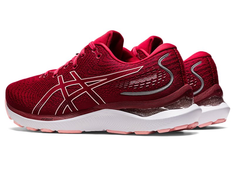 Women's Asics Gel-cumulus 24 Running Shoes Cranberry/Frosted Rose Canada | CA7204-370