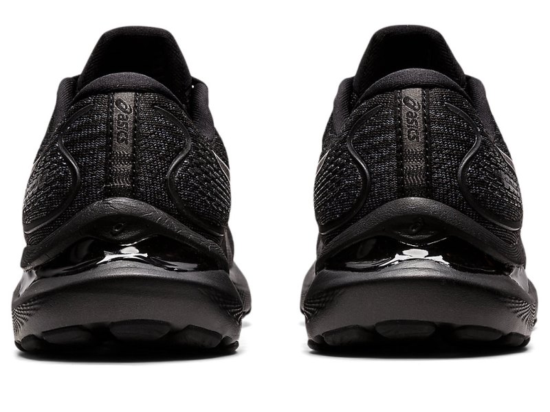 Women's Asics Gel-cumulus 24 Running Shoes Black/Black Canada | CA7570-966