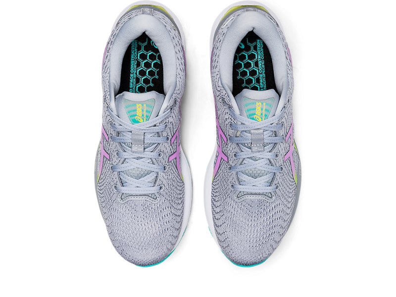 Women's Asics Gel-cumulus 24 Running Shoes Piedmont Grey/Lavender Glow Canada | CA7825-701