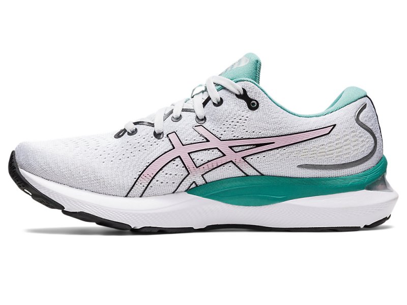 Women's Asics Gel-cumulus 24 Running Shoes Polar Shade/Barely Rose Canada | CA9808-764