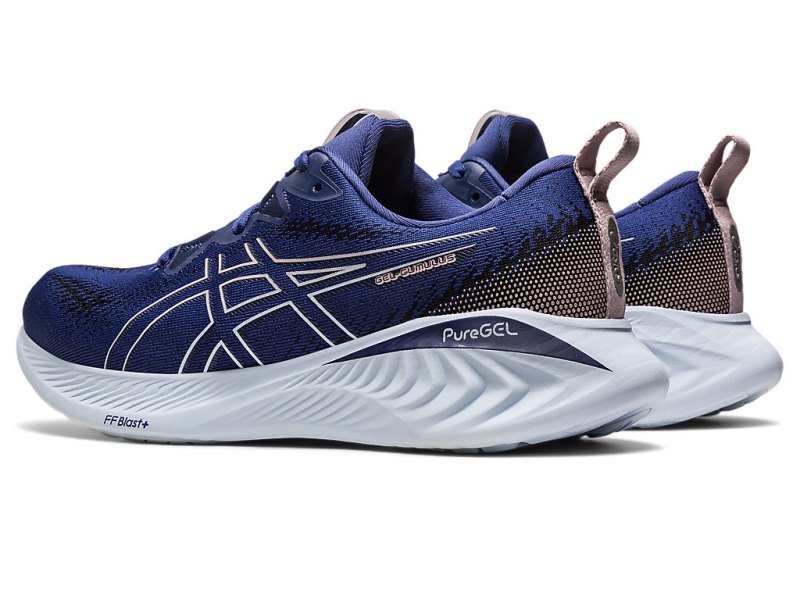 Women's Asics Gel-cumulus 25 Running Shoes Indigo Blue/Sky Canada | CA4695-671