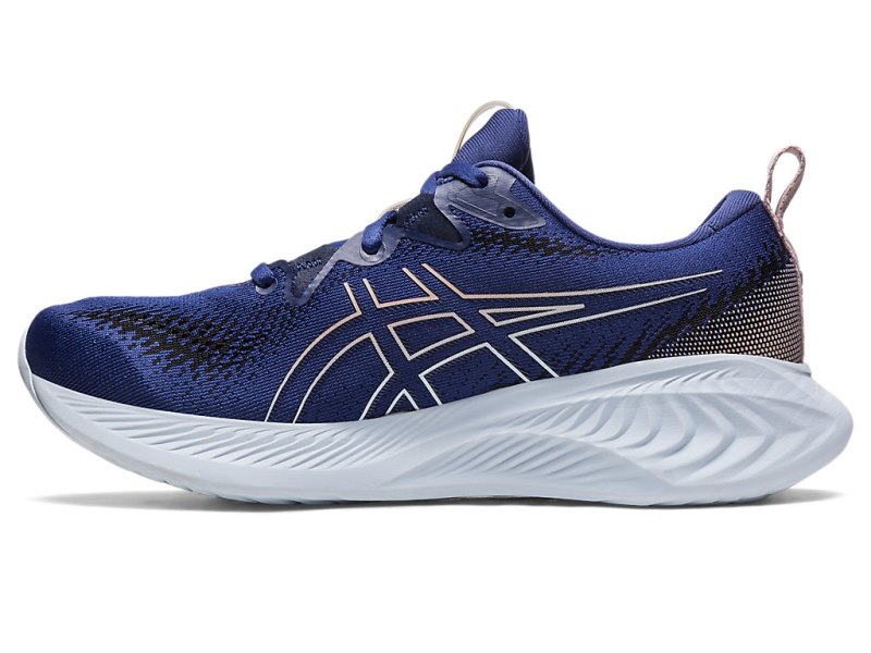 Women's Asics Gel-cumulus 25 Running Shoes Indigo Blue/Sky Canada | CA4695-671