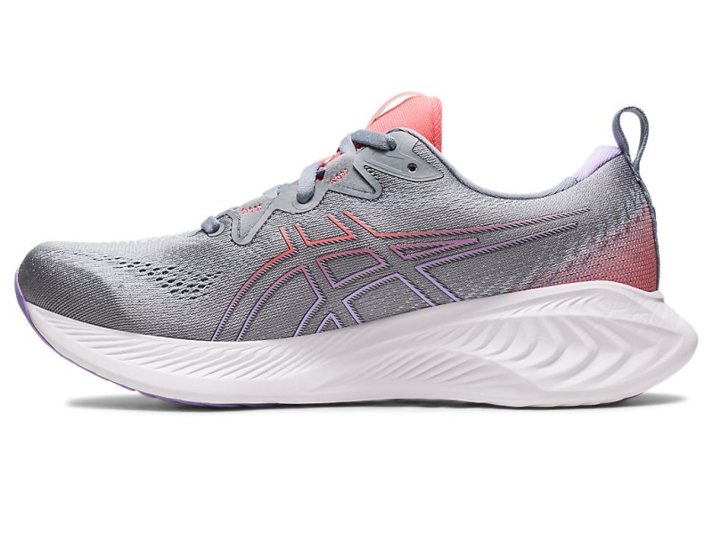 Women's Asics Gel-cumulus 25 Running Shoes Sheet Rock/Papaya Canada | CA8148-722